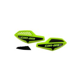 Handlebar Wind Deflectors , Manta Green / Black