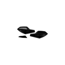 Handlebar Wind Deflectors , Black / Black