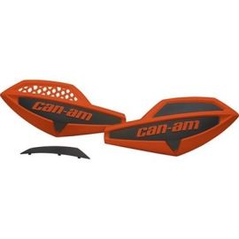 Handlebar Wind Deflectors , Red / Black