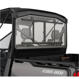 Rear Glass Window with Sliding Panel