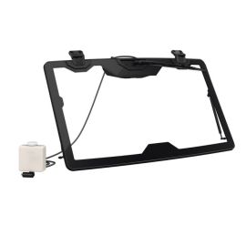 FLIP WINDSHIELD WITH WIPER