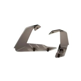 WINDSHIELD SIDE DEFLECTOR KIT - DARK SMOKE