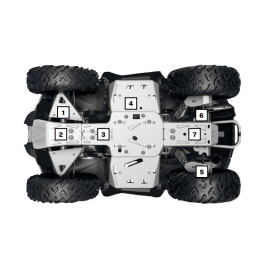 ENSEMBLE PLAQUE*SKID PLATE