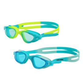JUNIOR SWIM GOGGLES 2PCS SET OS