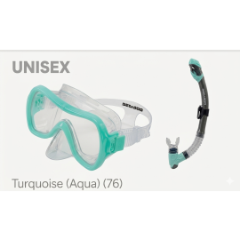 ADULT SWIM MASK SNORKEL COMBO OS
