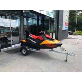 JETLOADER JUNIOR 10'' Silver Spark - unbraked till 500 kg - TR041